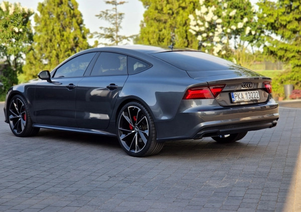 Audi A7 cena 125000 przebieg: 191300, rok produkcji 2016 z Kalisz małe 56